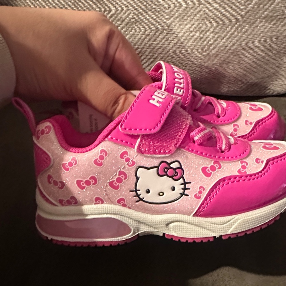 Hello Kitty Bright Pink Sneakers for Kids